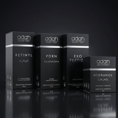 ROTINA LINHAS FINAS, RUGAS & FIRMEZA | PDRN + EXO PEPTIDE + RETINYL + HYDRANOL