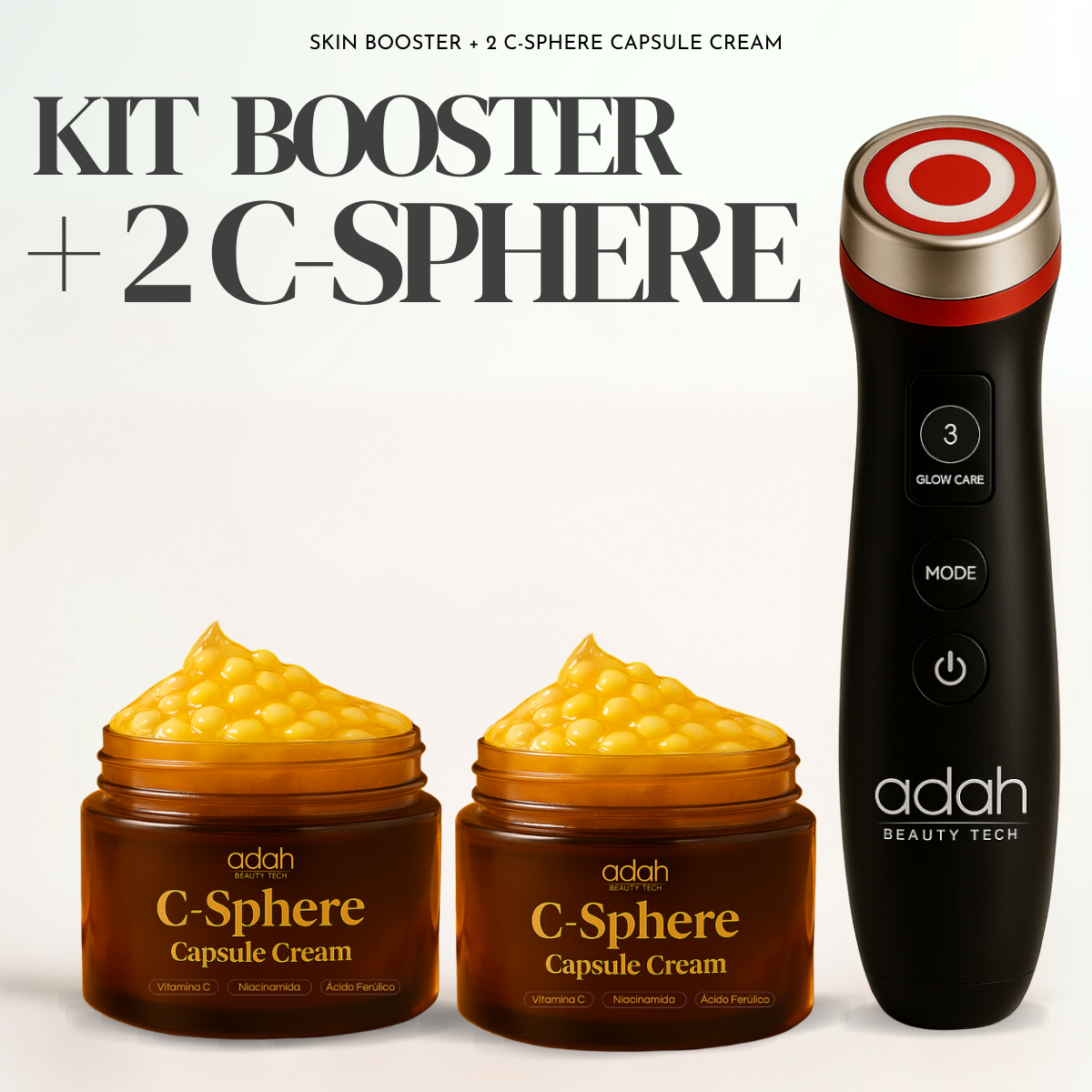 C-SPHERE CAPSULE CREAM • 1º Creme Facial de Vitamina C Encapsulado • Anti-Manchas + Anti-Melasma