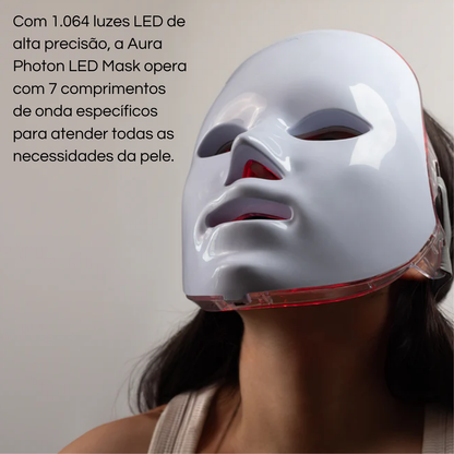 Aura PHOTON LED Mask • Máscara Rejuvenescedora