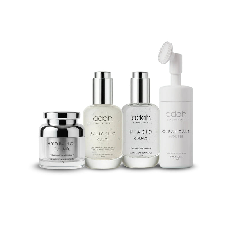 ROTINA CONTROLE ACNE, POROS & OLEOSIDADE | SALICYLIC + NIACID + HYDRANOL + CLEANCALT