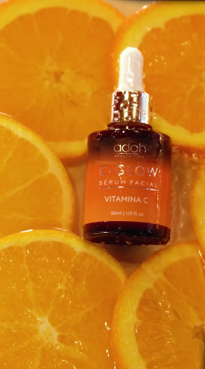 C-GLOW • Sérum Clareador Anti-Manchas • VITAMINA C • 30ML